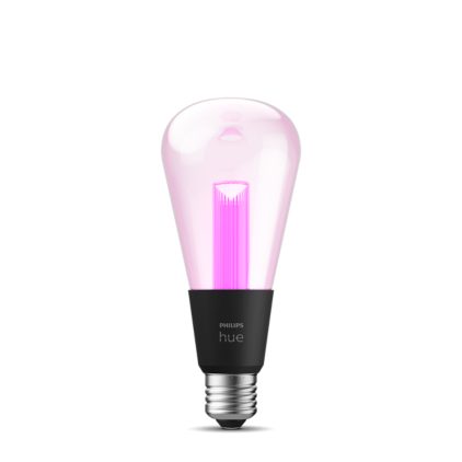 Close up of front of ST72 - E27 smart bulb