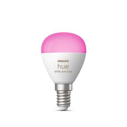 Close up of front of Luster - E14 smart bulb