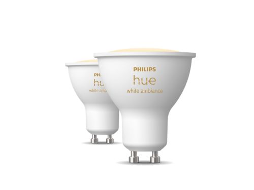 Hue White ambiance GU10 - slimme spot - (2-pack)