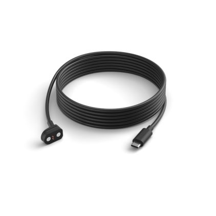 Lähikuva edestä Secure -kameran USB C -kaapeli 3 m